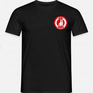 Shirt Logo Red Ladies Classic Schwarz